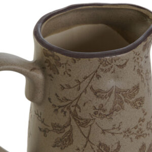 Jarra Cerâmica Folhas