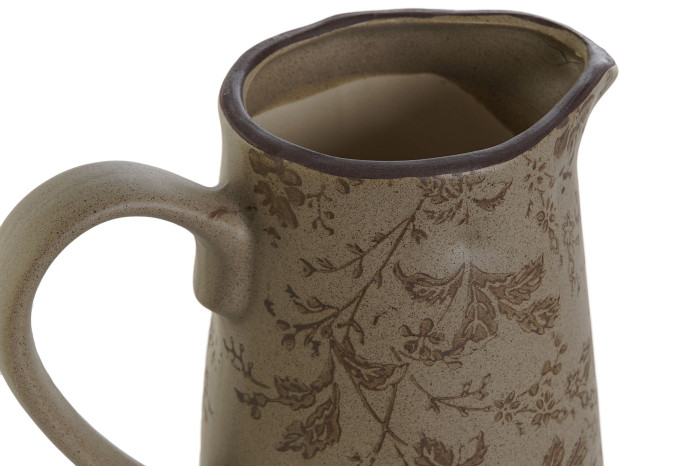 Jarra Cerâmica Folhas