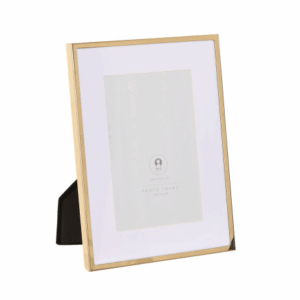 Moldura Aço Dourado 10x15cm